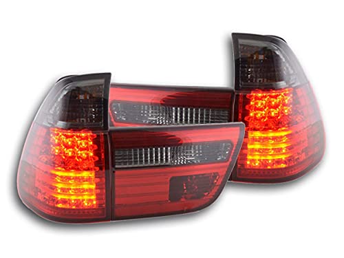 Feux arrière B. X5 E53 98-02 Rouge Fume Led idéal pour vos trajets hivernaux