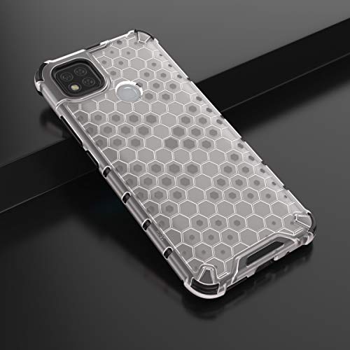 Image of Glasgow Back Case Cover Designed for Mi Redmi 10A / Redmi 9 / Poco C31 - Transparent