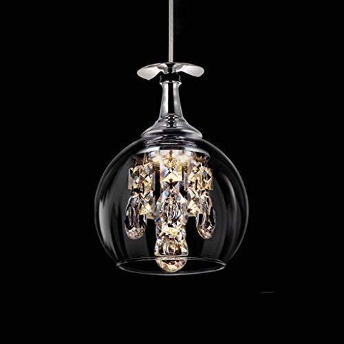 Lámpara de techo LED de cristal moderno tipo araña para comedor 2