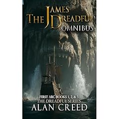 The James Dreadful Omnibus Audiolibro Por Alan Creed arte de portada