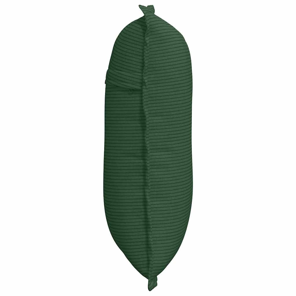 Cuscino per la schiena, 50 x 45 cm, in velluto a coste, ergonomico, con rivestimento sfoderabile, per divano, poltrona, letto, soggiorno, camera da letto, angolo lettura, supporto per collo