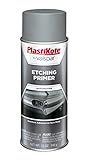PlastiKote 470 Gray Etching Primer Enamel - 12 Oz.