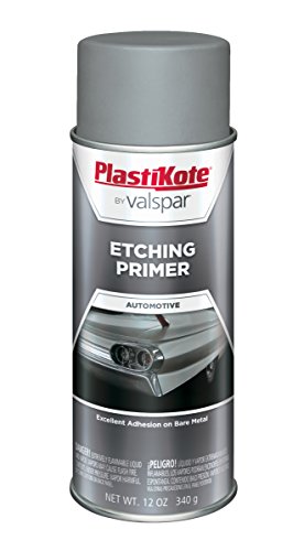 PlastiKote 470 Gray Etching Primer Enamel - 12 Oz.