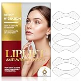 Anti Wrinkle Patches for Lip,Smoothing Fine Lines&Wrinkles,Silicone Patches for Smile Lines,Overnight Lip Wrinkle Treatment