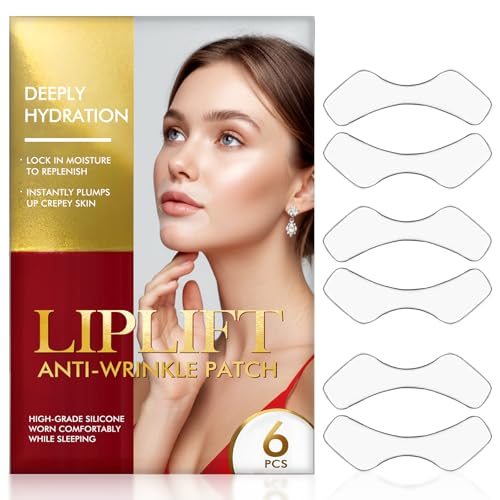 Anti Wrinkle Patches for Lip, Smooth Fine Lines & Wrinkles, Silicone Wrinkle Patches with Hydrolyzed...