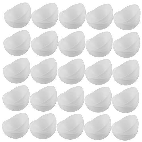 NAMOARLY Reusable Small Raffle Balls 40pcs Game Balls White Seamless for Easy Drawing