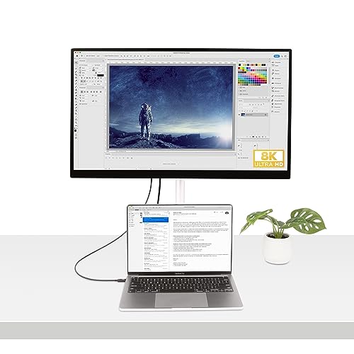 Cable Thunderbolt 4 100W para ampliar pantallas en MacBook Pro Max 6