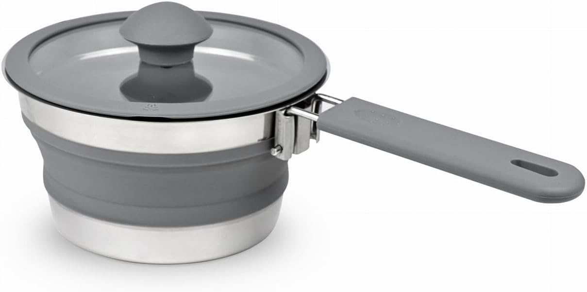 Platinet PCFPH10 – Faltbarer Silikontopf, 1L