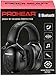 PROHEAR 037 Wireless Bluetooth Ear Defenders, Rechargeable Hands-Free Calling Headset, Safety Earmuffs for Lawn Mowing, Hearing Protector for Woodworking, Carpenter, Gardener(Black)