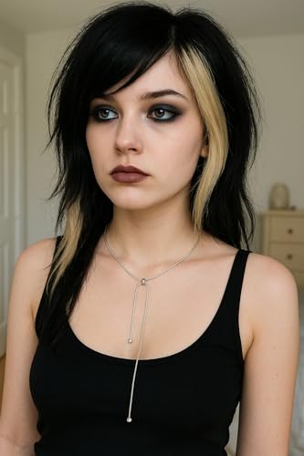 Stainless Steel Beaded Adjustable Long Y Necklace Tassel Dress Sweater Chain Necklace Dainty Long Necklaces4