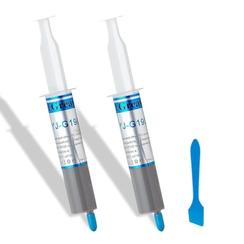 PYEUIFT 2 Piezas YJ-G190 Pasta Térmica Pasta Termica Aplicar CPU Procesador GPU PS4 PC no Conductivo