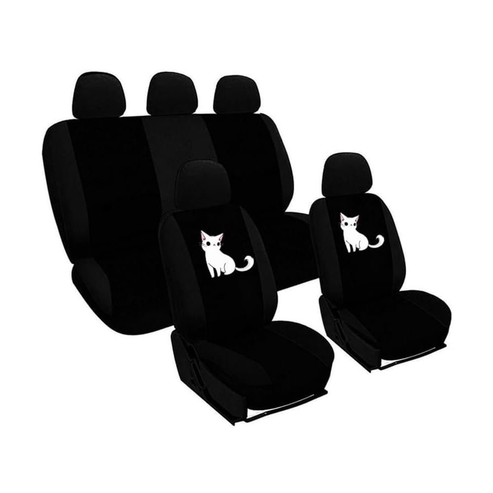 Coprisedili Auto Universale Coprisedili Universali Stampati Con Simpatici Gatti Per Auto Coprisedili Anteriori/completi Per Auto 2/4/9 Pezzi Coprisedili Per Auto