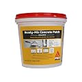 Sika - Sikacryl - Gray - Ready-Mix Concrete Patch - for Repairing spalls and Cracks in Concrete and Masonry - Textured - 1 qt (Pack of 1)
