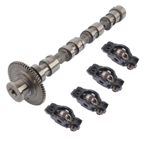 NSGMXT Nockenwelle SH01-12-440 & 4x Kipphebel Motorsteuerung SH0912150 passend für 3 6 CX-5 2.2 Diesel SKYACT1V-D SH09-12-150