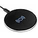 Wireless Charger Kit for iPhone 7 Plus, hanende [Sleep-Friendly] Qi Wireless Charging Pad and Wireless Receiver Case for iPhone 7 Plus (Jet Black)