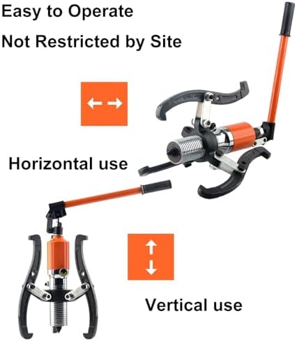 ZK 5T Bearing Puller - One-Piece Forged Extractor with Thickened Thimble Design for Hub & Flywheel Bearing Removal in Auto Repair & Workshops