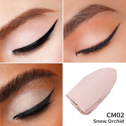 Oulac Matte Eye Shadow Pale Mauve, CM02 Snow Orchid, 6 g (Pack of 1) - Image 3