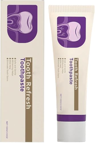 Pasta dental para el cuidado bucal que refresca el aliento, fortalece los dientes, elimina manchas y blanquea suavemente, apta para dientes sensibles.