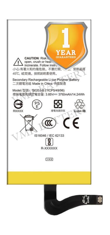 Image of Original G020J-B Battery Compatible for Google Pixel 4 XL - (3700mAh) - 1 Year Warranty