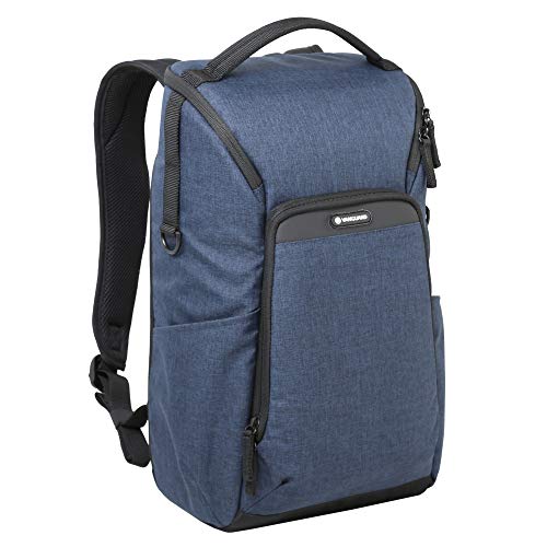 Mochila Vanguard Vesta Aspire 41NV azul compacta para cámaras réflex y accesorios fotográficos
