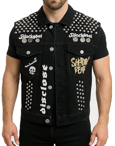 Juice Wrld Black Denim Vest