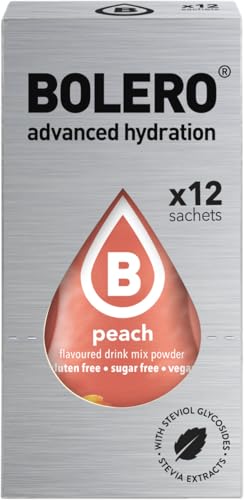 Bolero Poudre Sticks Peach 1/12st 500 ml