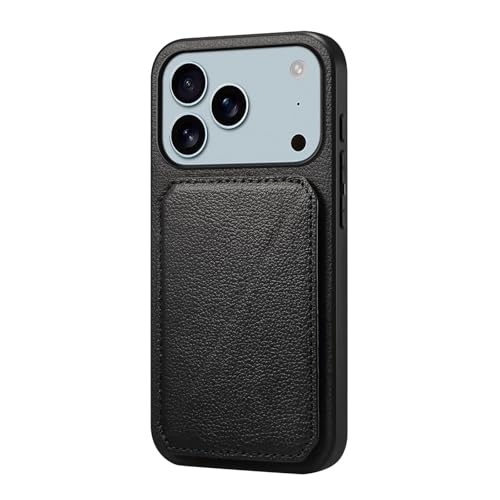 Étui cuir iPhone 17 Pro avec porte-cartes pour vos déplacements urbains