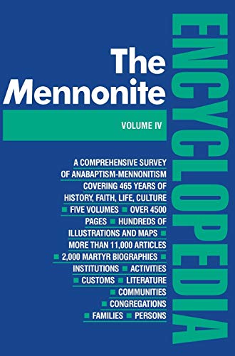 Mennonite Encyclopedia (Volume Iv) #TOP7