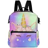 Estilo de la mochila: diseño de patrón innovador, brillante y llamativo, con gran textura de las bolsas de libros, es excelente tanto en diseño como en funcionalidad. Multifuncional para la escuela, la universidad, al aire libre, deportes, camping, senderismo, viajes, pinic, etc.