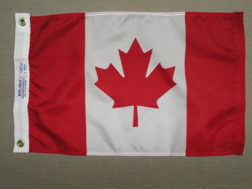Annin Flagmakers Canadian Courtesy Flag 12'' x 18''