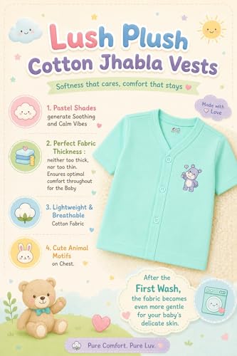 Image of Lush Plush Baby Boys Relaxed Fit White Cotton Vest | Lightweight, Breathable | Ganji | Banian | Baniyan | Kids Sando for Infant Newborn Toddler
