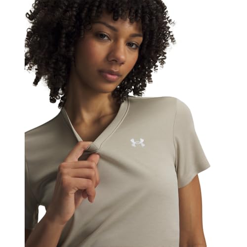 Image of Under Armour Women's Velocity Twist Short Sleeve V Neck T Shirt