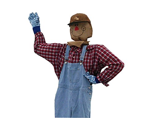 Scarecrowations Scarecrow Outdoot Decor Kit, Adult Size