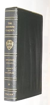 Imitation Leather English Essays From Sir Philip Sidney to Macauley (Harvard Classics, Volume 27) Book