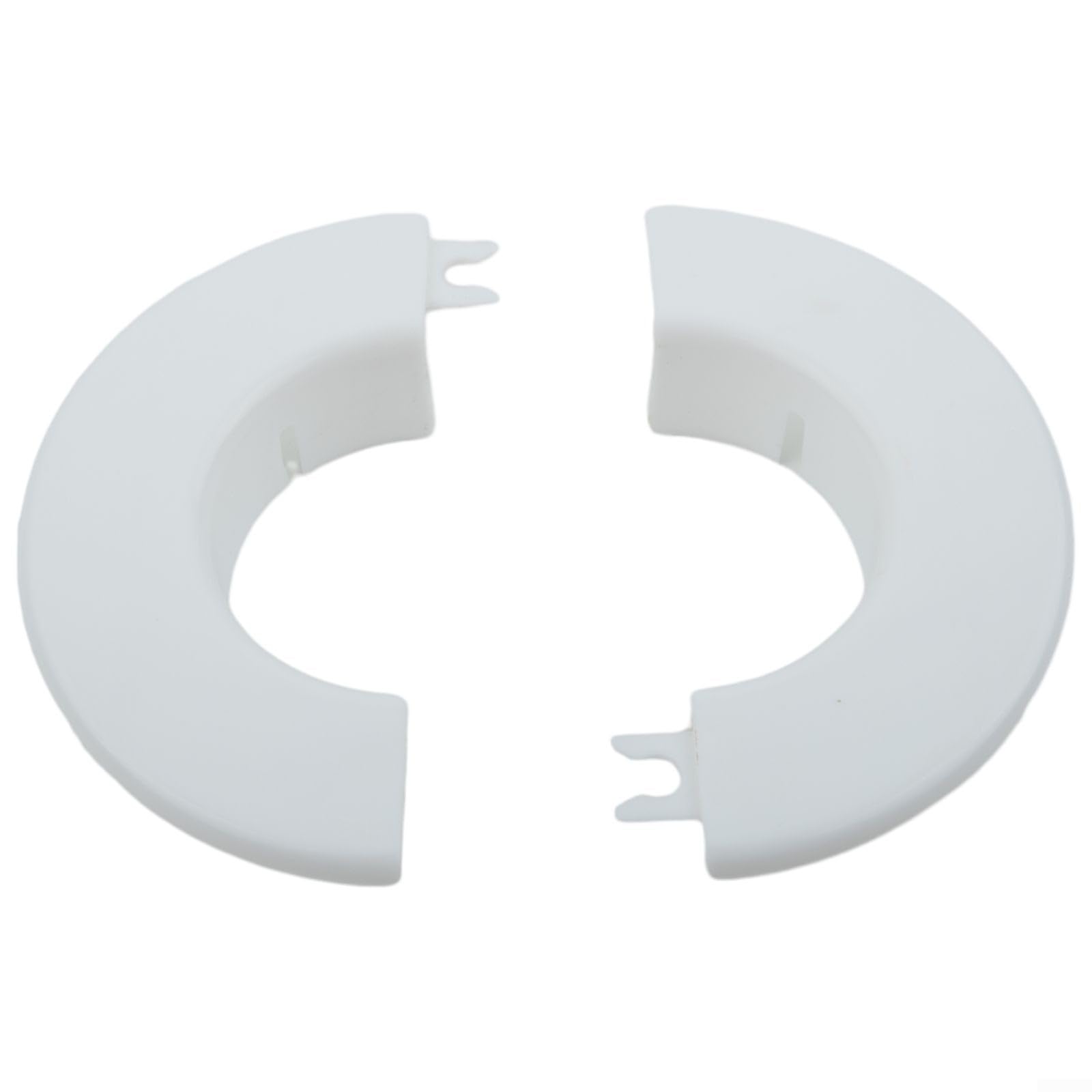 Kabeleinführungsabdeckung, Wandlochkanalabdeckung, PP-Material, Rohrabdeckung, dekorativer Abdeckring für Klimaanlage, Wasserrohr, 40–80 mm, Weiß (60 mm)