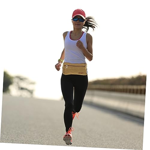 ADOCARN bolsa de cintura de maquiagem bolsa de telefone móvel de esportes gym bag pochete para corri
