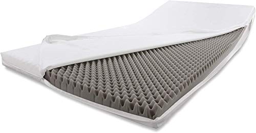 Alanpur® Masaje: colchón de espuma fría, colchón enrollable para colchón (90 x 190 cm)