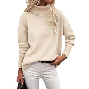 Zeagoo Women’s Turtleneck Swe...