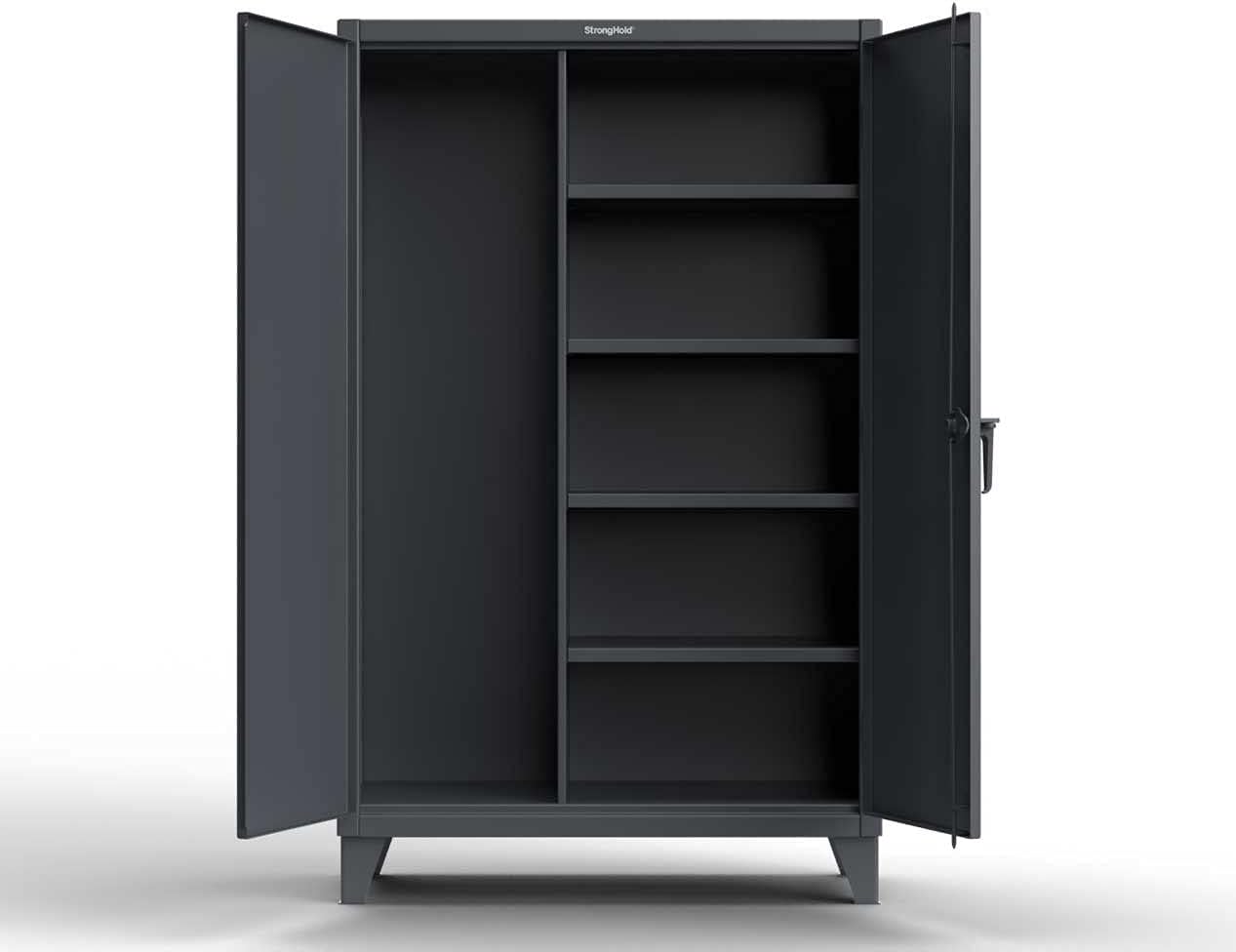 Amazon.com: Strong Hold Extra Heavy Duty 12 GA Janitorial Cabinet with ...