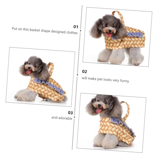 Disfraz para perro Alipis XL amarillo miniatura 5