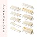KITCHTIC Beginner Sushi Making Kit - Set Of 10 - Plastic Sushi Kit with Reusable Tools - Durable PP Plastic - Easy To Clean - Creative and Fun Sushi Maker - Sushi Roller Kit - White