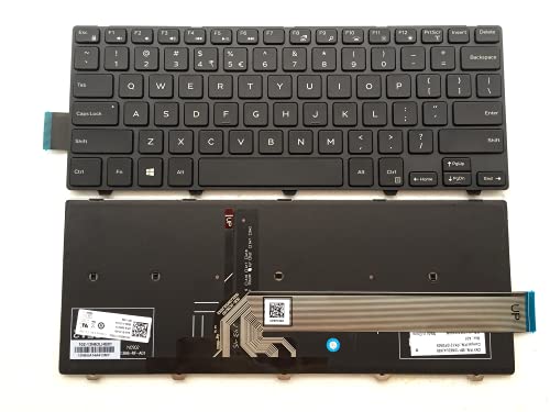 JUNENTER �L�[�{�[�h Dell Inspiron 14-3000 3441 3442 3443 3451 3458 3446 3447 14-5000 5442 5445 5446 5447 5451 US MP-13N63U4J698 PK131