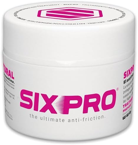 SIXPRO SPORT 50ml | Crema Antisfregamento e Riparatrice per Sportivi | Previene Irritazioni e Vesciche | Piedi e Zone Sensibili | Protegge, Idrata e Rigenera la Pelle | Ultra Trail, Running e Maratona
