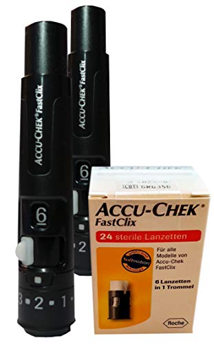 2 x Stechhilfe + 1 x Fast Clix 24 Lanzetten