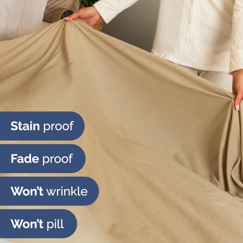 CGK Unlimited 4 Piece Sheet Set - Comfy Breathable & Cooling Sheets - Hotel Luxury Bed Sheets for Women, Men, Kids & Teens - Deep Pockets, Easy-Fit, Soft & Wrinkle Free Sheets - Image 8