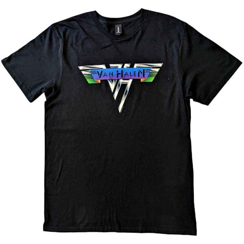 Mens Van Halen Original Logo T-Shirt Medium Black