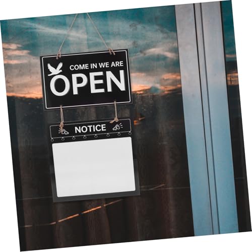 Panneau d'heures d'ouverture effaçable pour ne plus jamais perdre de clients face au doute