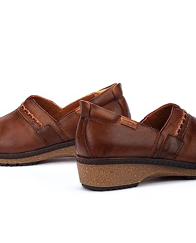 Image of PIKOLINOS Granada W0W-3627 Women's Wedge Shoes - Premium & Soft Genuine Calfskin Leather - Ergonamic Removable Memory Foam Insole, Lightweight Everyday Comfort