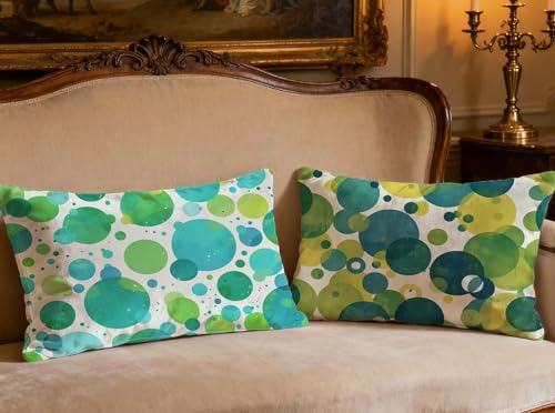 Coussin nordique bleu 60x90cm rectangulaire avec fermeture eclair - 3