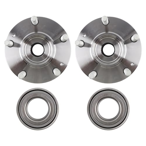 MISIOEK 2 x Front Wheel Hub Bearing Assembly Compatible with 06-14 Hyundai Sonata 2.0L, 11-14 Tucson, 03-05 SG350, 11-14 Kia Sportage, 07-10 Rondo, 06-13 Optima Exclude 2.0L, Replace 510034 by MISIOEK - Image 5